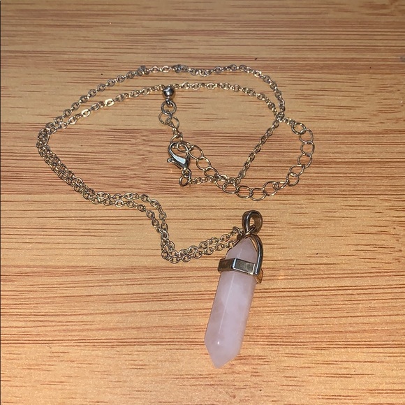 Rose Quartz Necklace - Picture 1 of 1